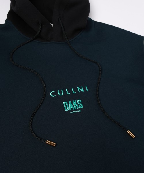 CULLNI for DAKS LONDON Logo Embroidery Hoodie