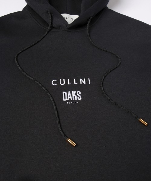 CULLNI for DAKS LONDON Logo Embroidery Hoodie