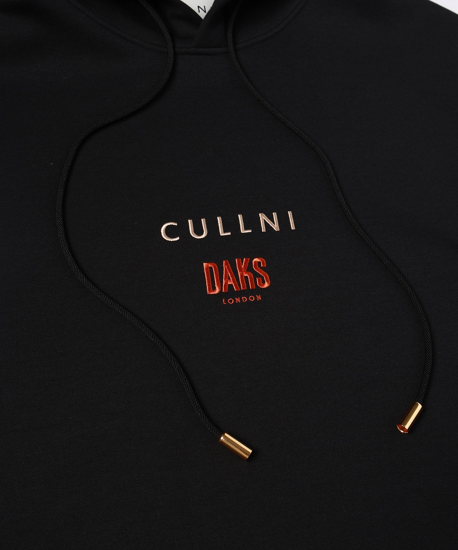CULLNI for DAKS LONDON Logo Embroidery Hoodie