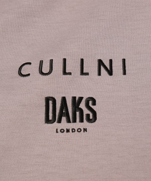 CULLNI for DAKS LONDON Drawstring Logo Embroidery Pullover