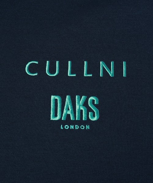 CULLNI for DAKS LONDON Drawstring Logo Embroidery Pullover