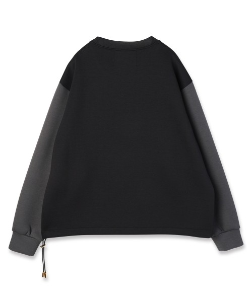 CULLNI for DAKS LONDON Drawstring Logo Embroidery Pullover