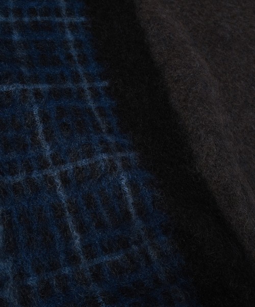 CULLNI for DAKS LONDON Asymmetrical Mohair Shaggy Pullover Knit