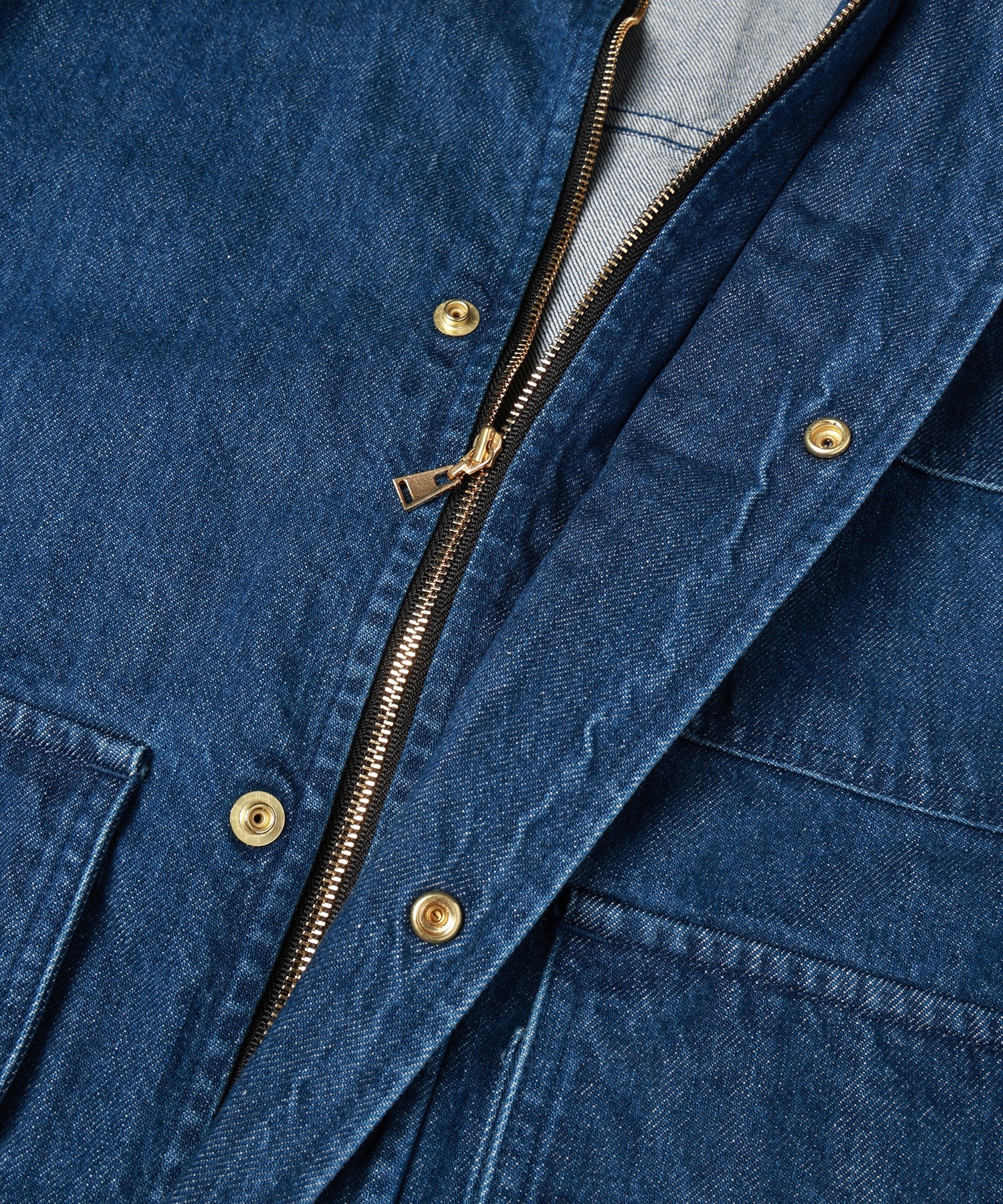 Big Flap Pocket Bow Tie Denim Jacket