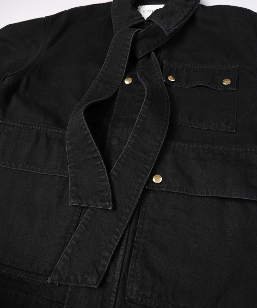 CULLNI Bow Tie Denim Jacket セットアップ　クルニ CULLNI ONLINE STORE / Bow Tie Denim Jacket