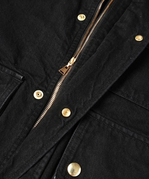 Big Flap Pocket Bow Tie Denim Jacket