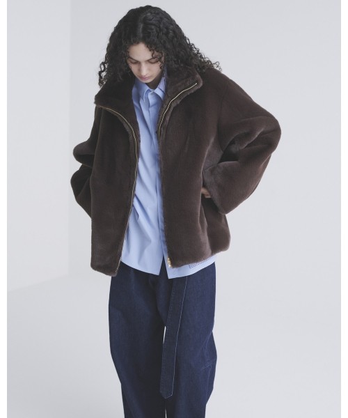 Barrel 1Tuck Wide Denim Pants with Long Belt