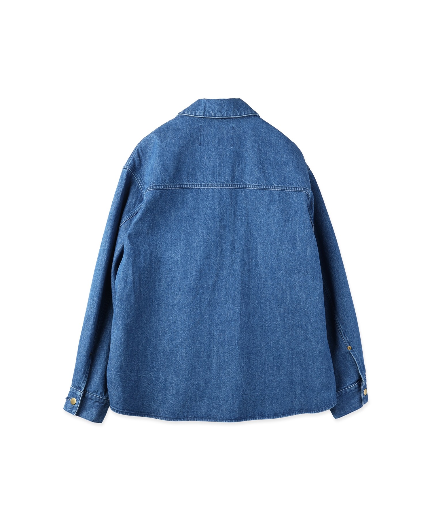 Front Fly Denim Minimum Jacket