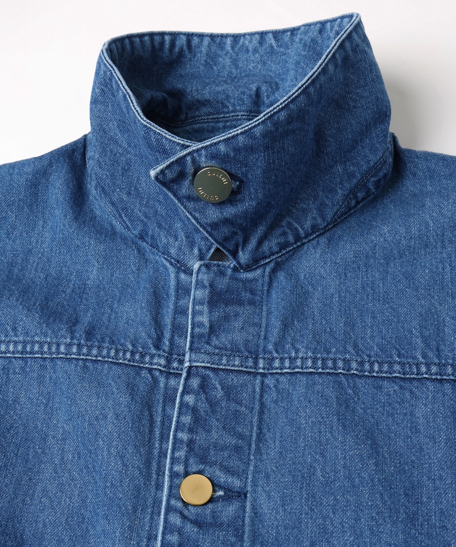 Front Fly Denim Minimum Jacket