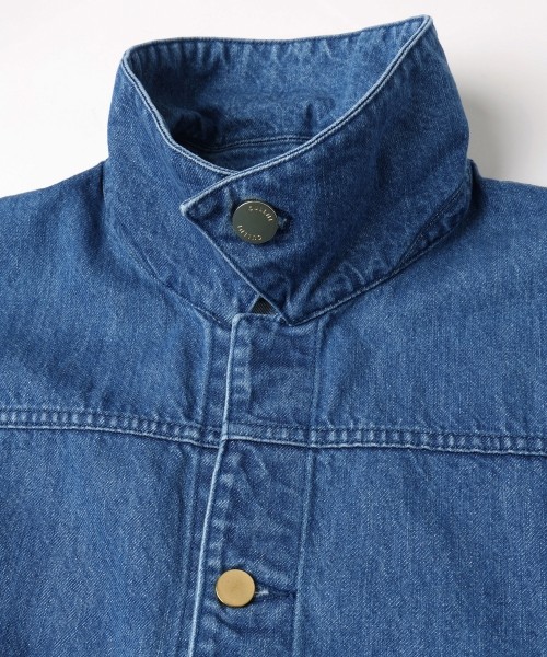Front Fly Denim Minimum Jacket
