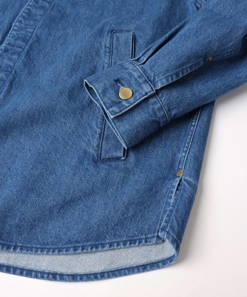 Front Fly Denim Minimum Jacket