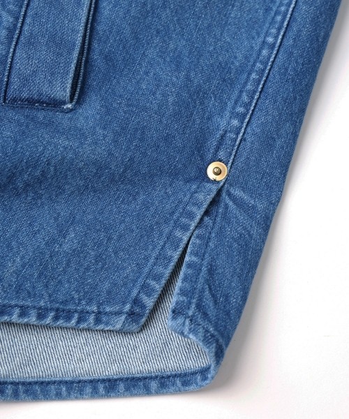 Front Fly Denim Minimum Jacket