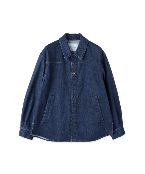 Front Fly Denim Minimum Jacket