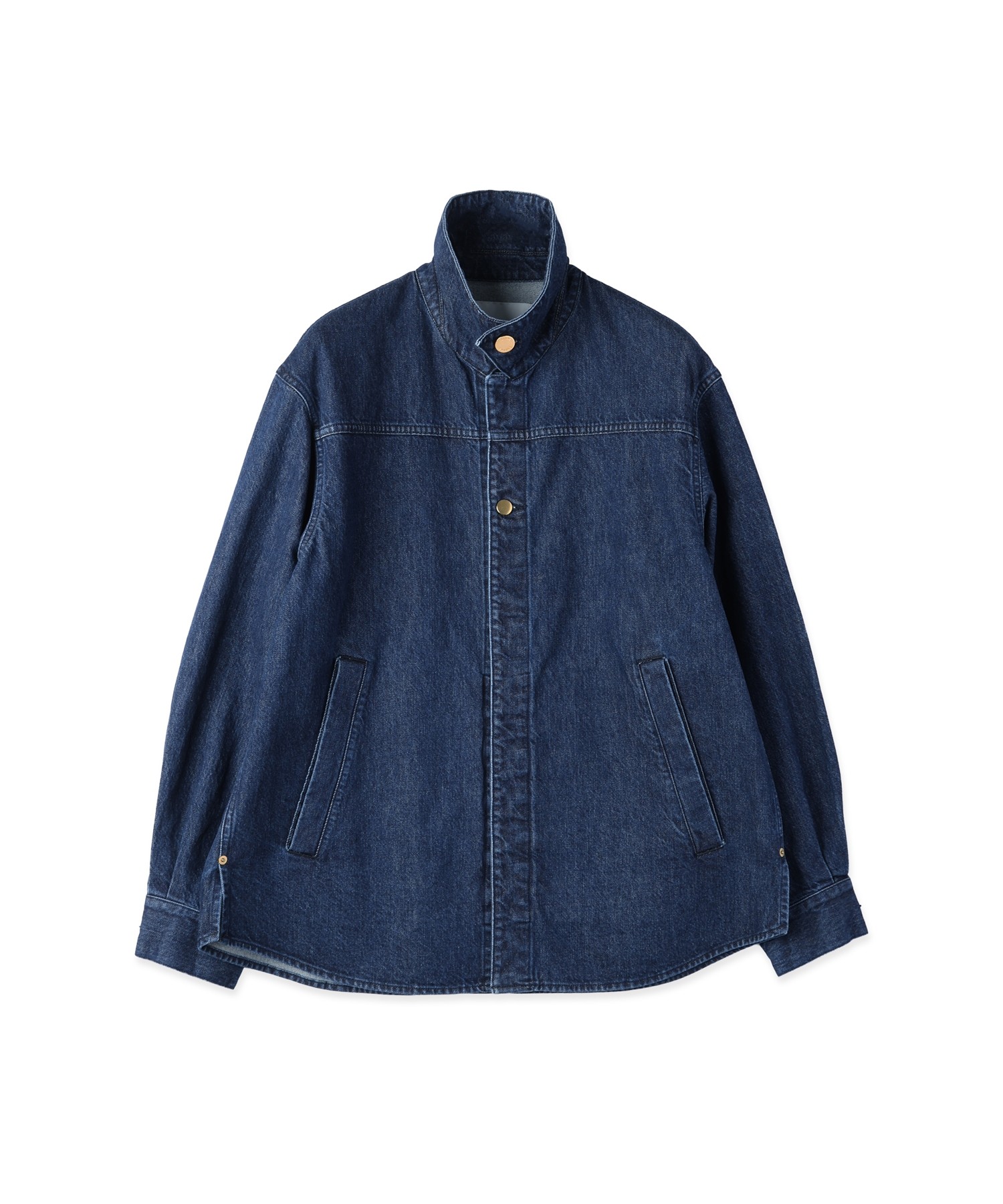 Front Fly Denim Minimum Jacket