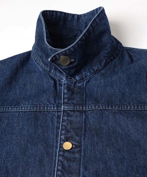 Front Fly Denim Minimum Jacket