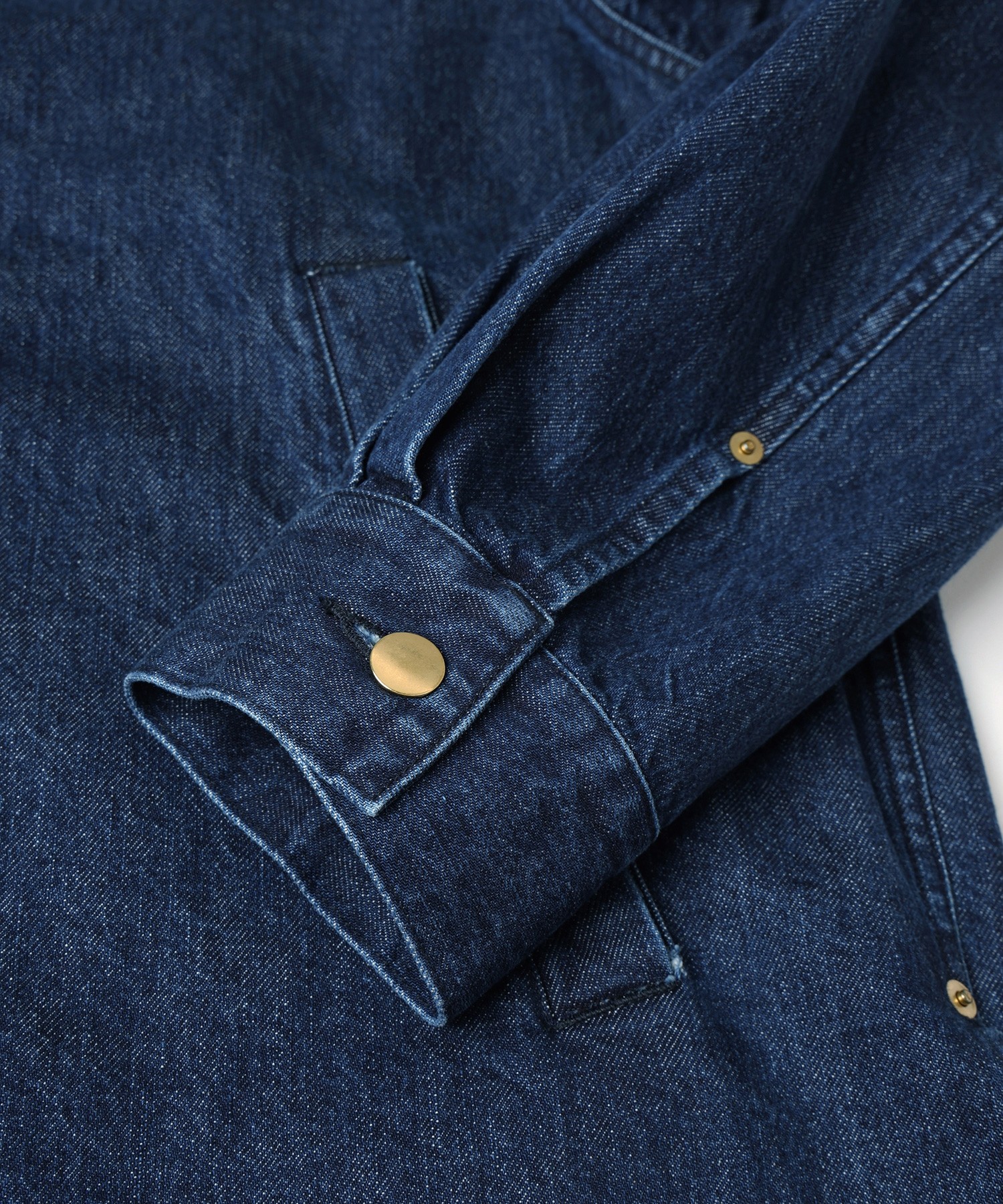 Front Fly Denim Minimum Jacket