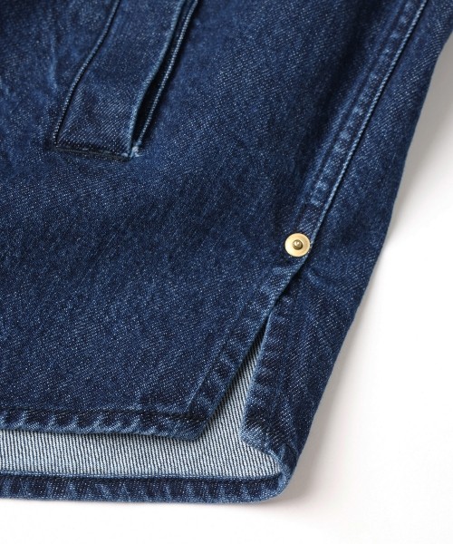 Front Fly Denim Minimum Jacket