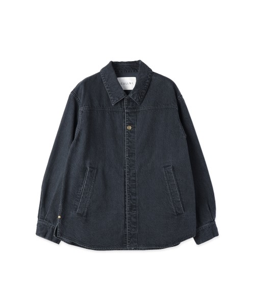 Front Fly Denim Minimum Jacket