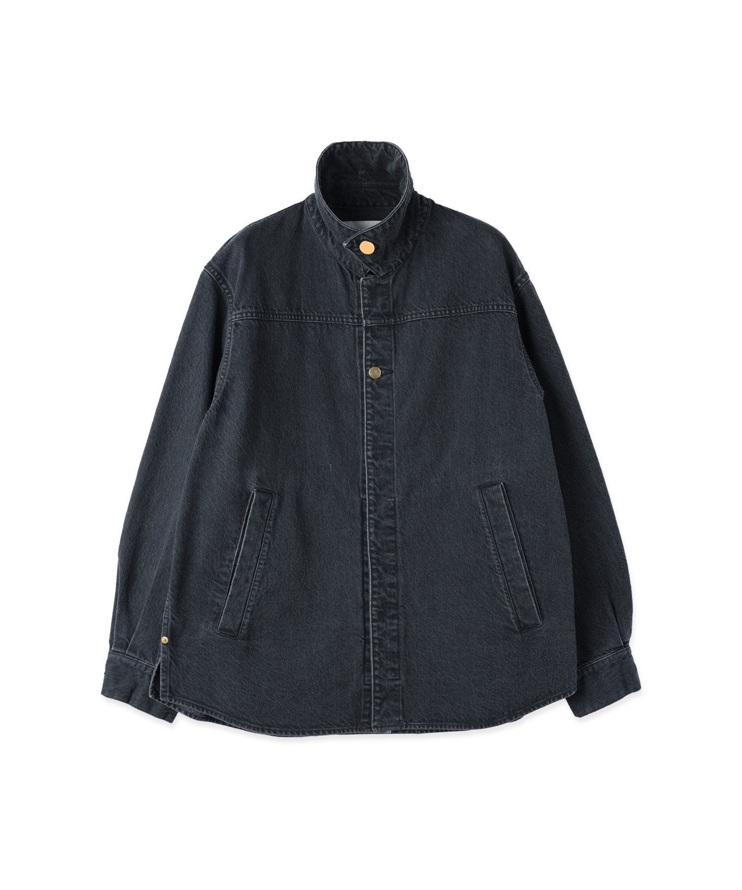Front Fly Denim Minimum Jacket