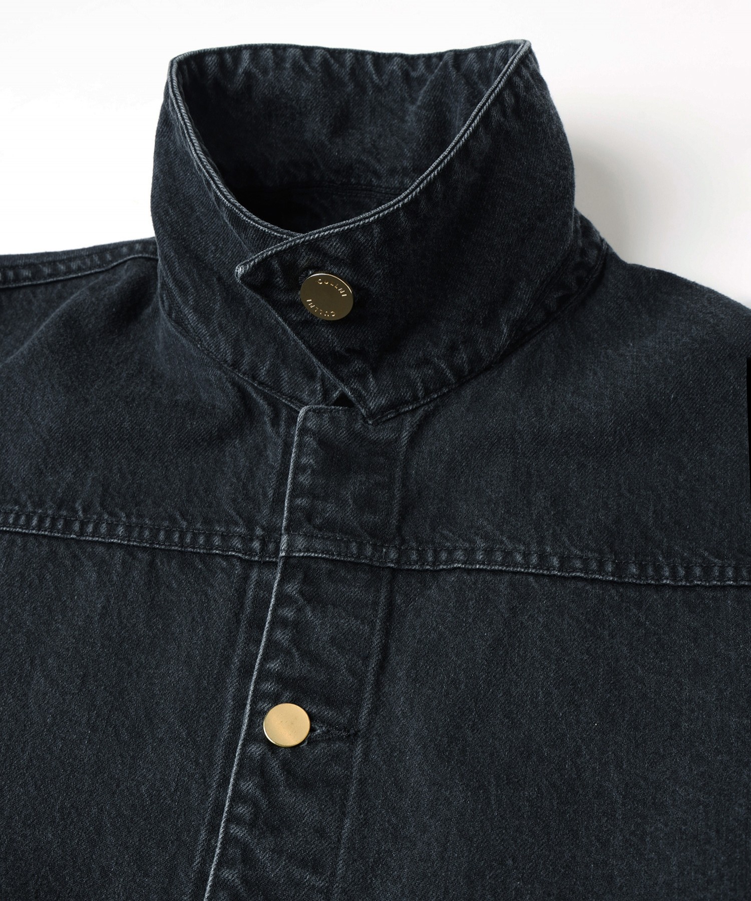 Front Fly Denim Minimum Jacket