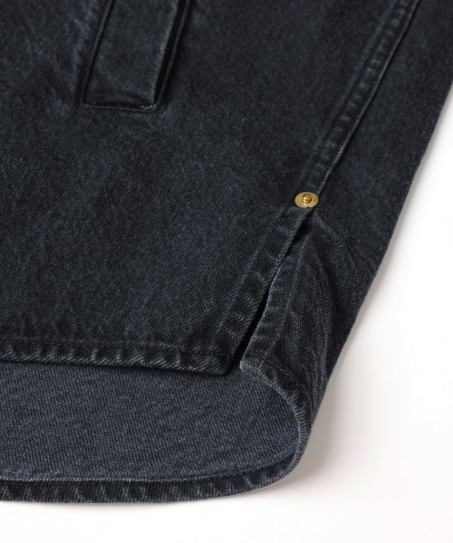 Front Fly Denim Minimum Jacket