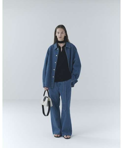 Front Fly Denim Minimum Jacket