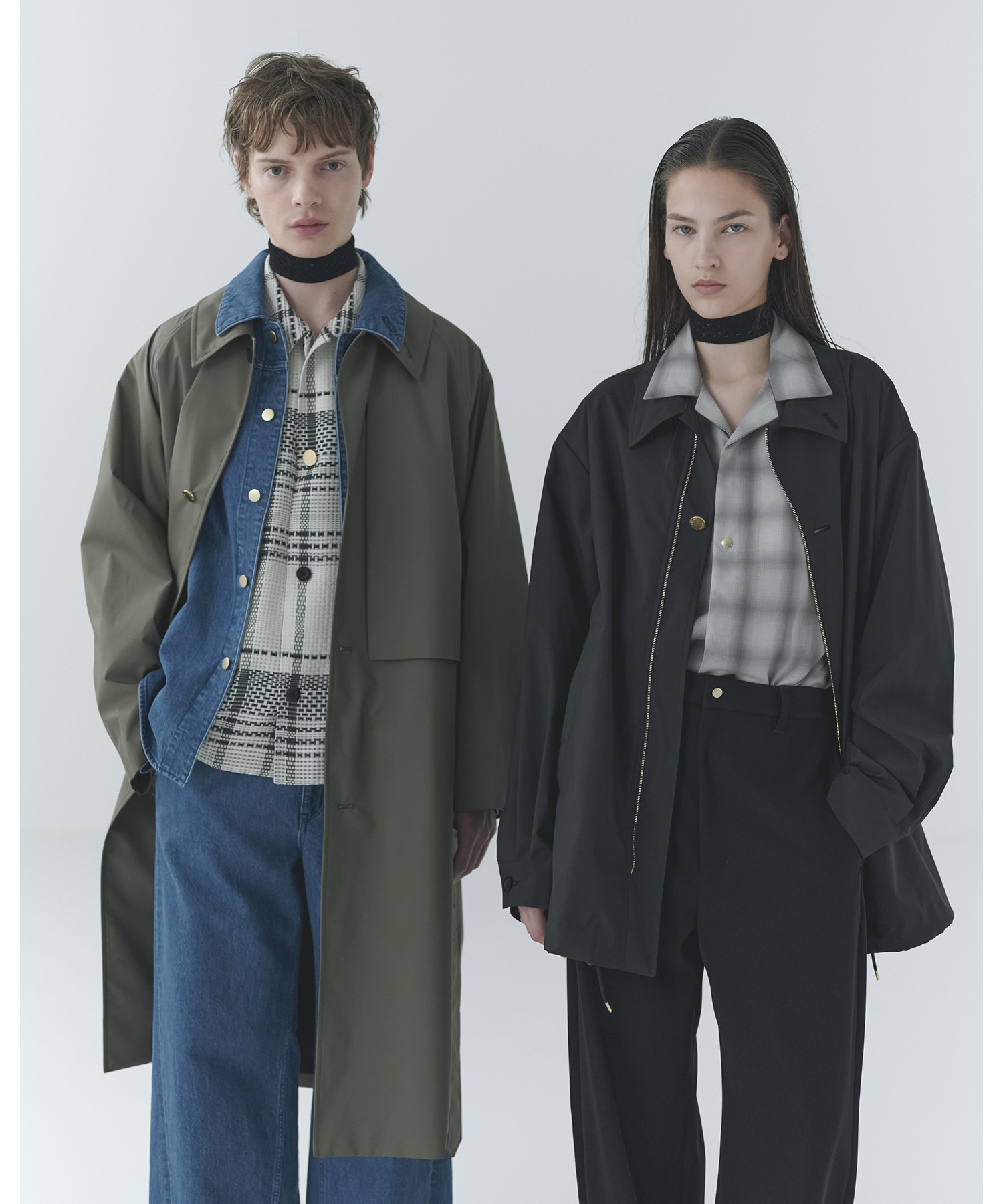 Front Fly Denim Minimum Jacket