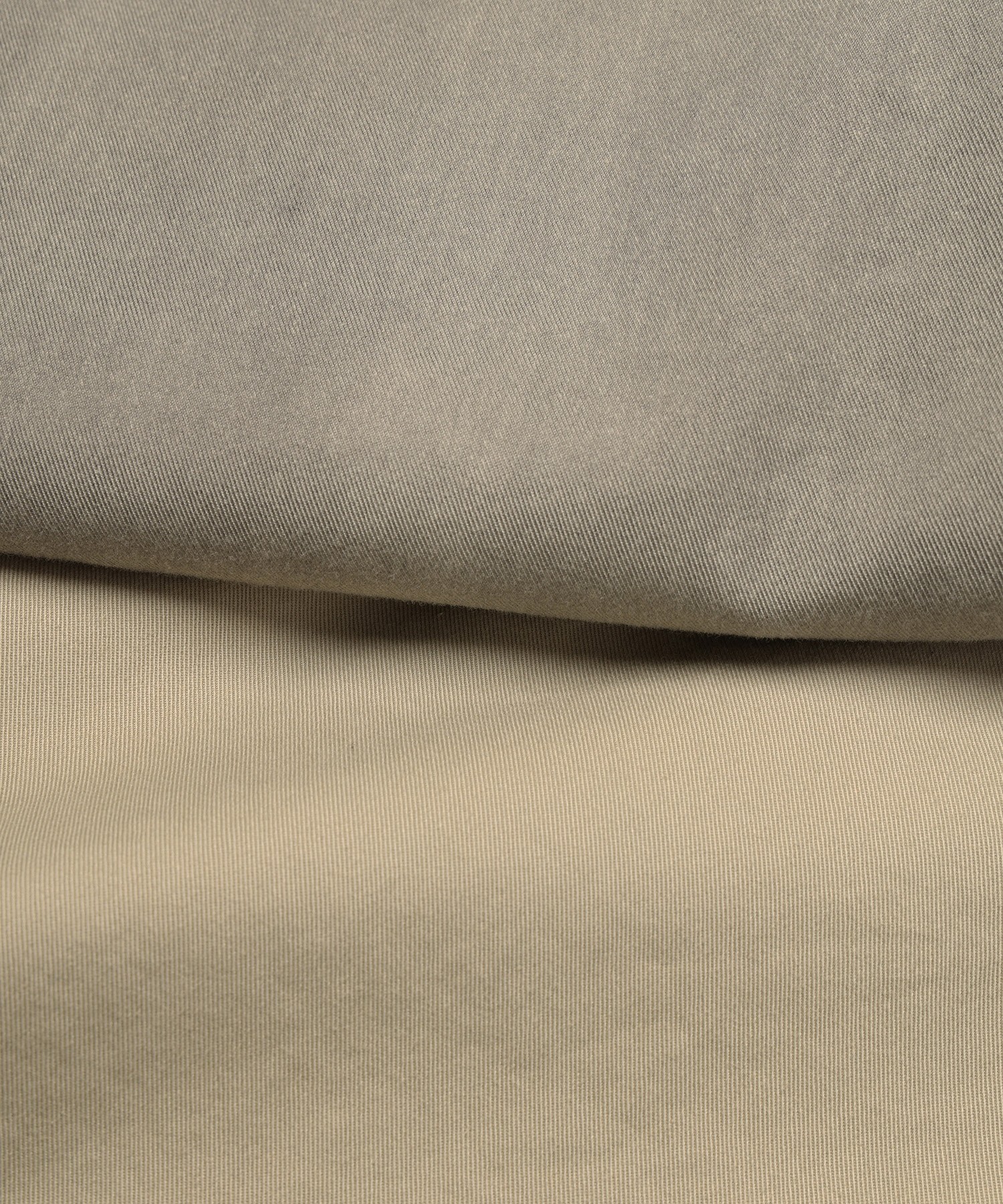 Frosted Wash Waist & Hem Tuck Chino Wide Pants