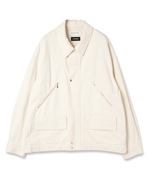 DOUBLE POCKET ZIP UP JACKET