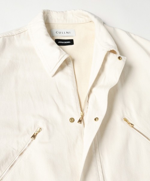 DOUBLE POCKET ZIP UP JACKET