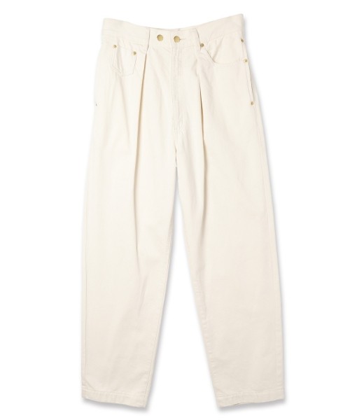 1TUCK ASYMMETRY POCKET PANTS