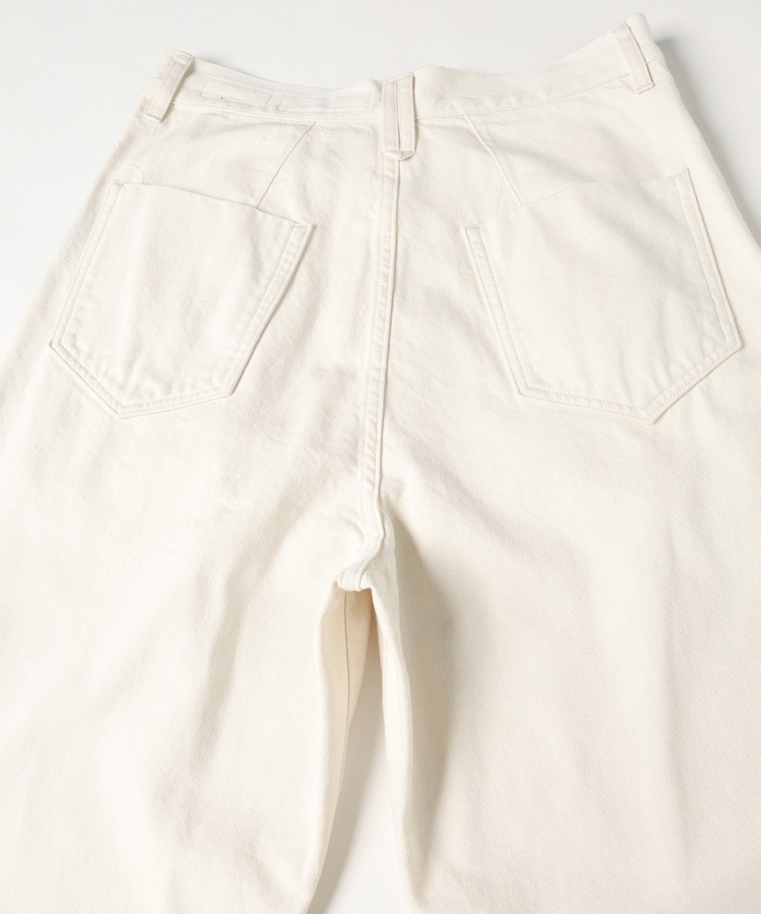 1TUCK ASYMMETRY POCKET PANTS