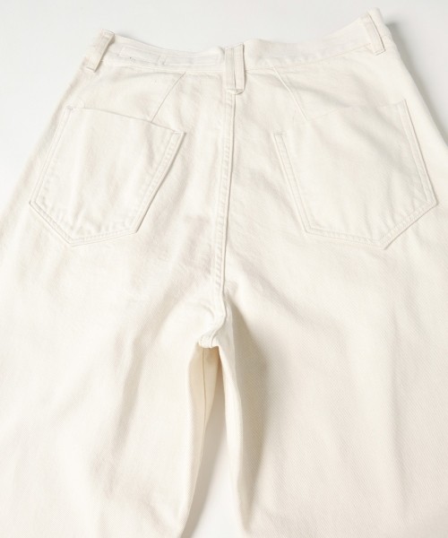 1TUCK ASYMMETRY POCKET PANTS