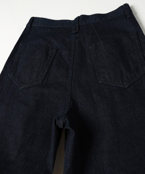 1TUCK ASYMMETRY POCKET PANTS