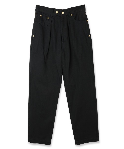 1TUCK ASYMMETRY POCKET PANTS