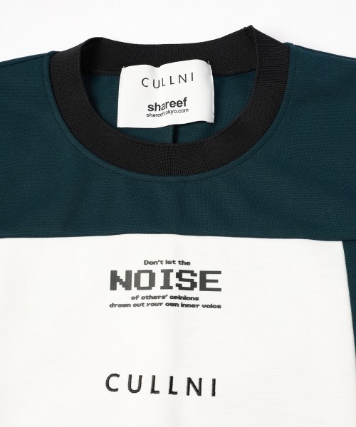 CULLNI × SHAREEF Tシャツ NOISE クルニ シャリーフ CULLNI ONLINE STORE / NOISE Print & CULLNI Embroidery