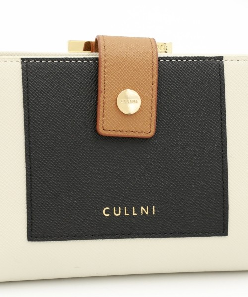【未使用】 CULLNI Leather wallet With A Clasp CULLNI ONLINE STORE / Leather Combination wallet With A Clasp