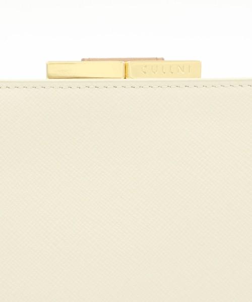 Leather Combination wallet With A Clasp