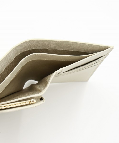 Leather Combination wallet With A Clasp