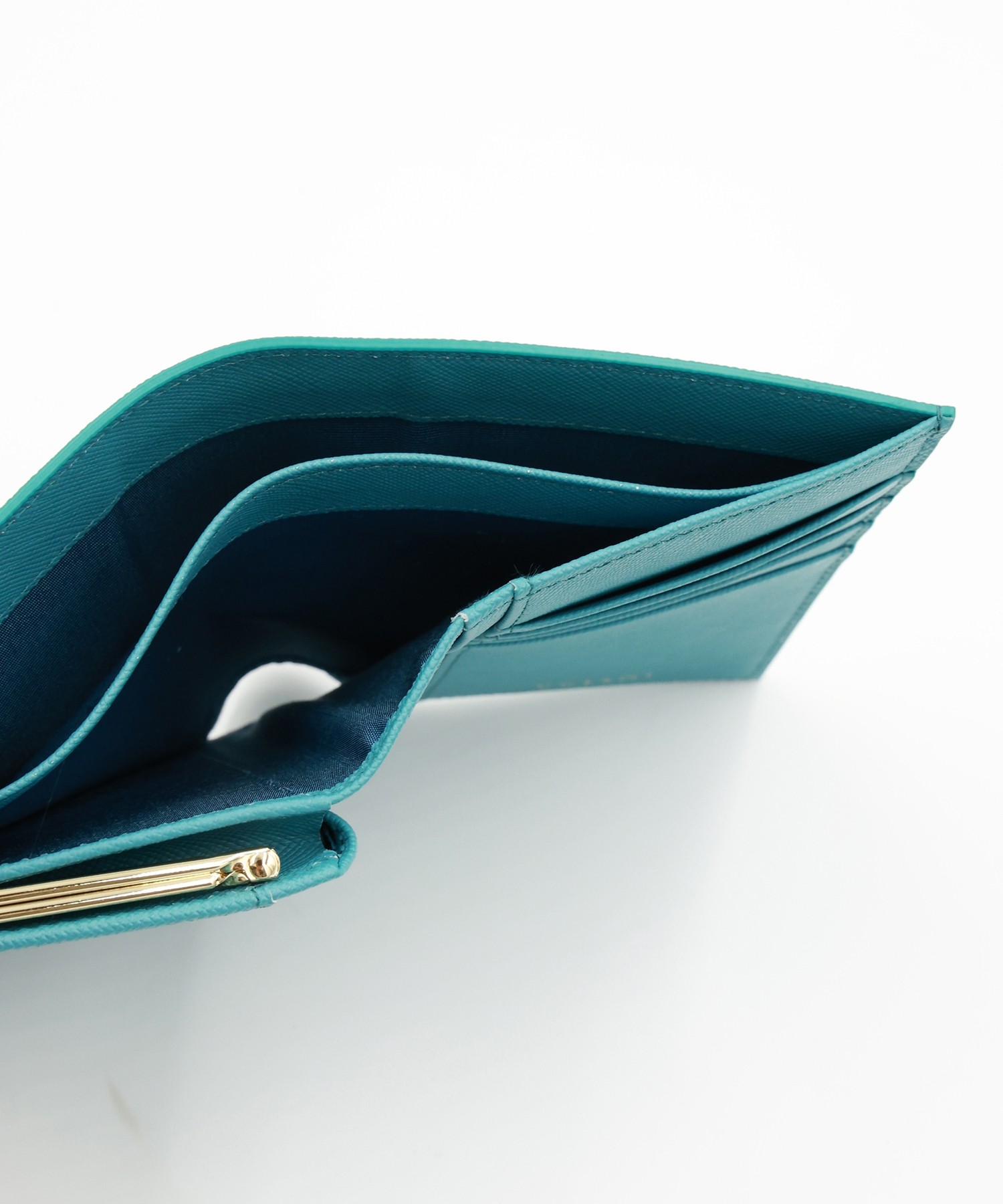 Leather Combination wallet With A Clasp