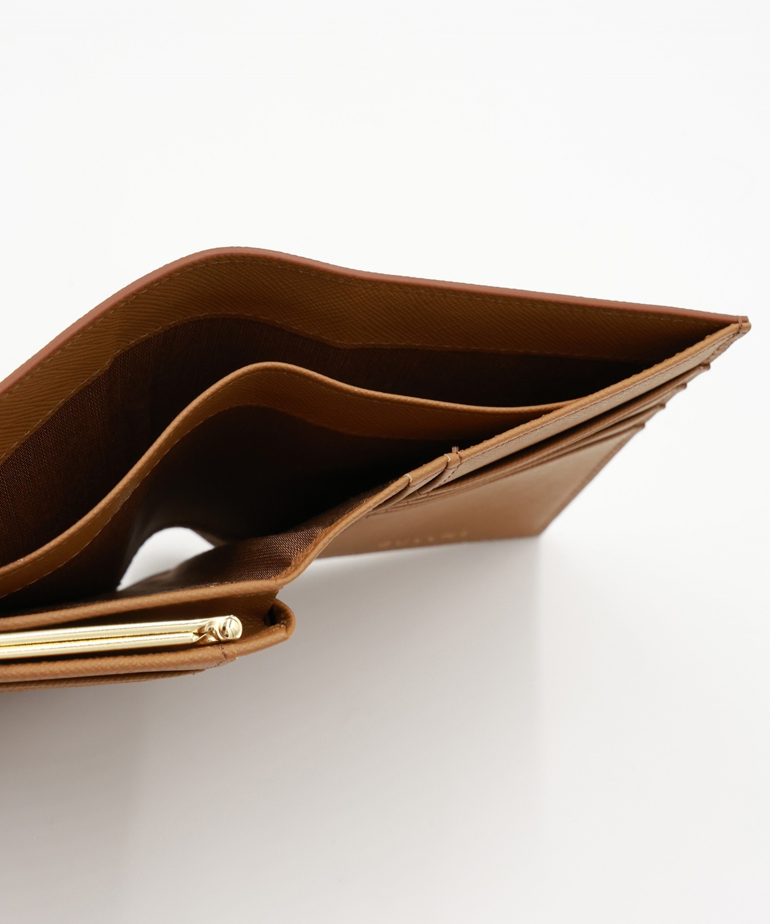 Leather Combination wallet With A Clasp