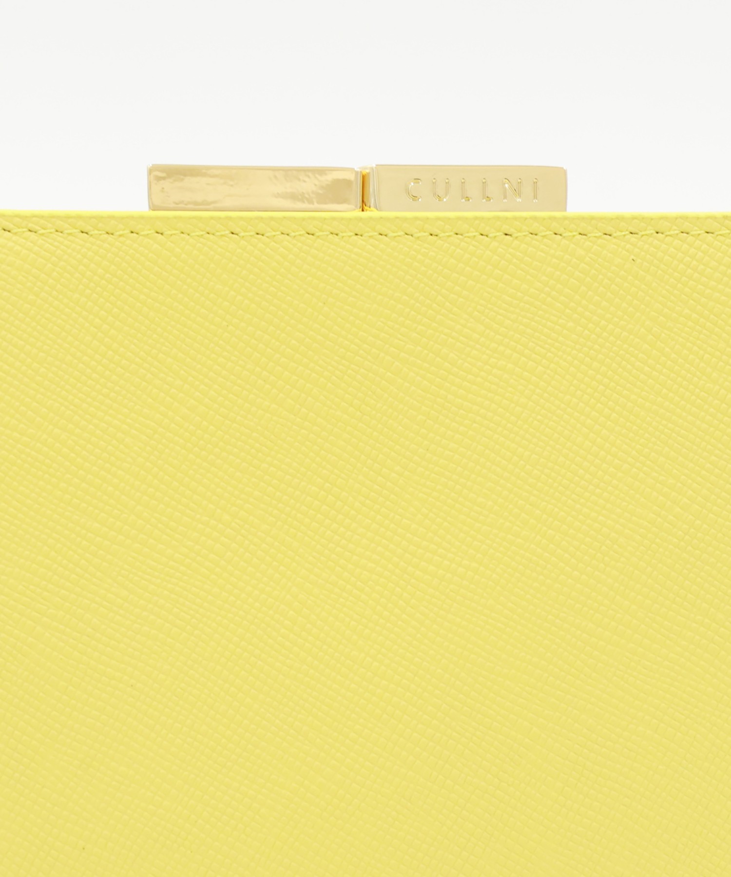 Leather Flap Mini wallet  With A Clasp