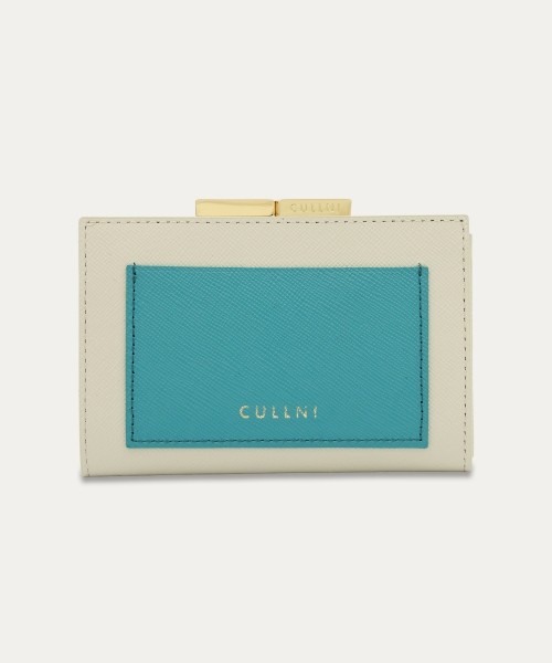 ⭐️未使用級⭐️ CULLNI クルニ　二つ折り財布　がま口　ブラック　レザー CULLNI ONLINE STORE / WALLET