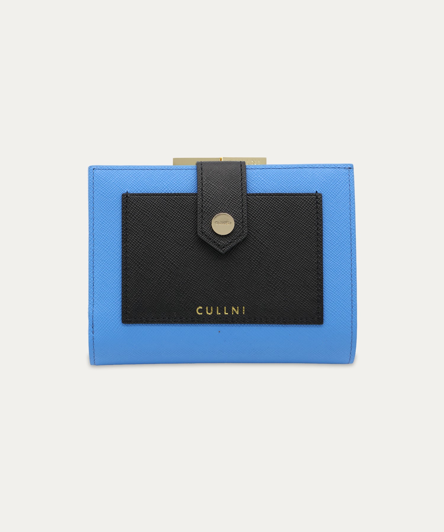 Leather Combination Pocket Clasp Wallet