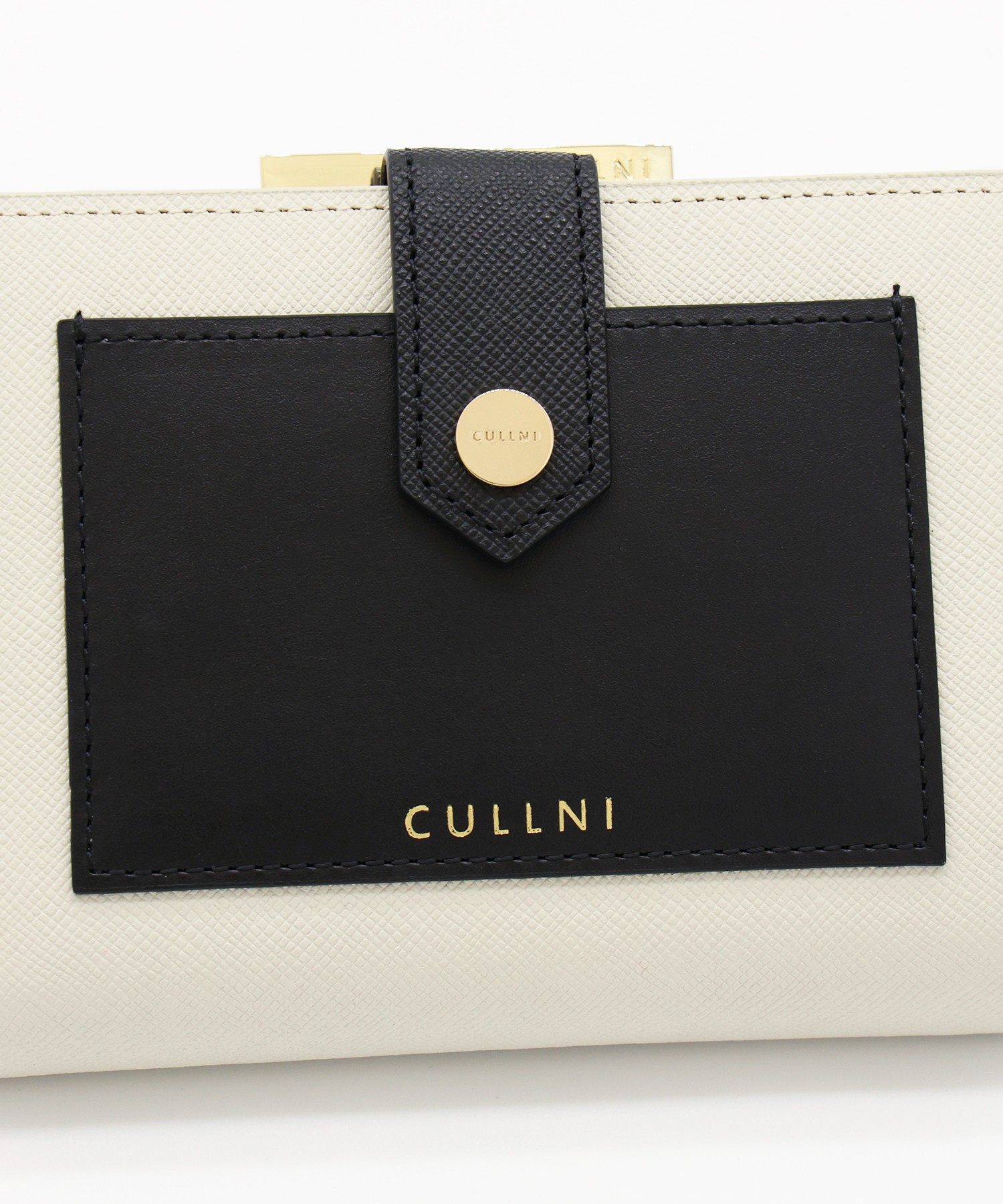 Leather Combination Pocket Clasp Wallet