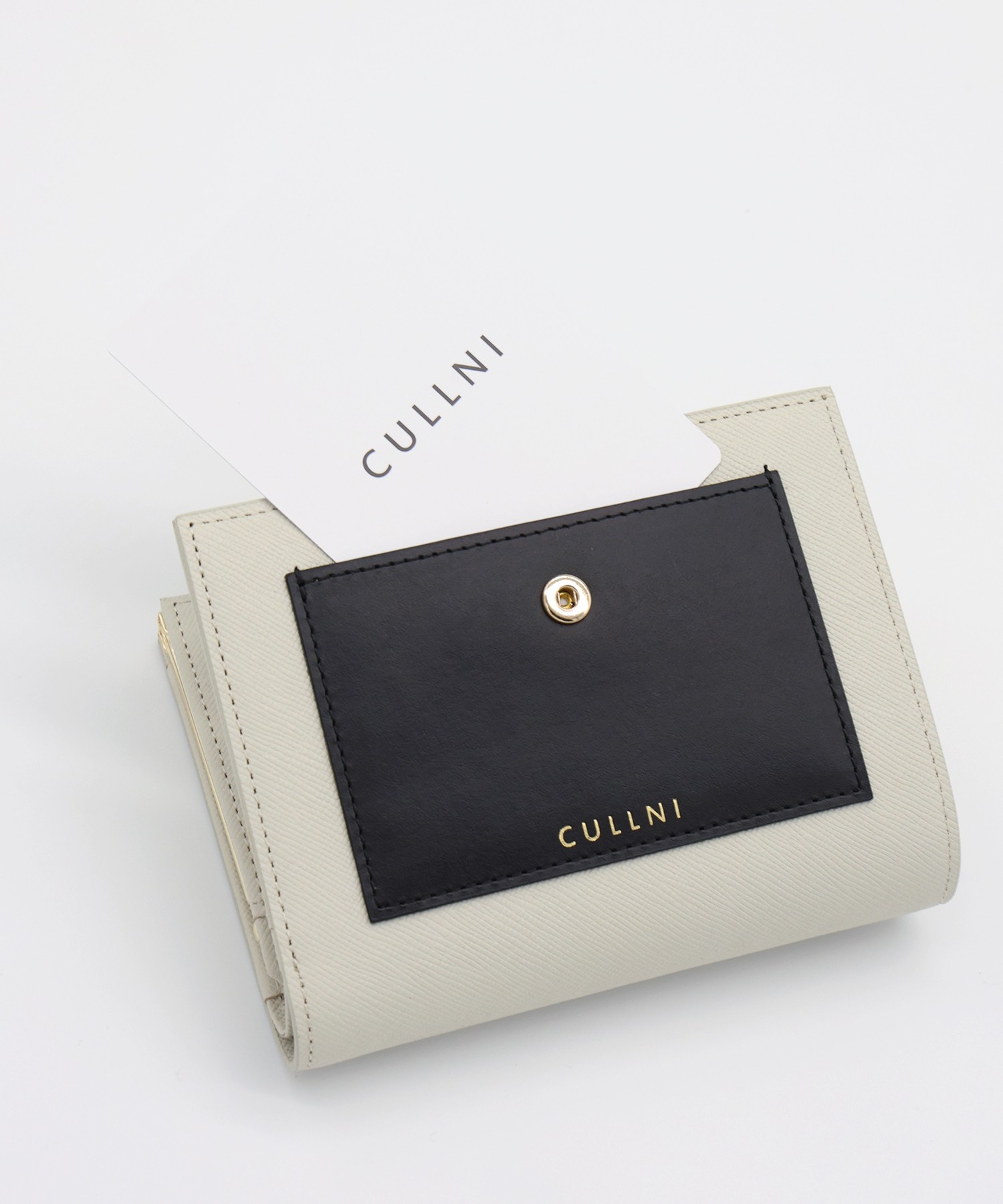 Leather Combination Pocket Clasp Wallet