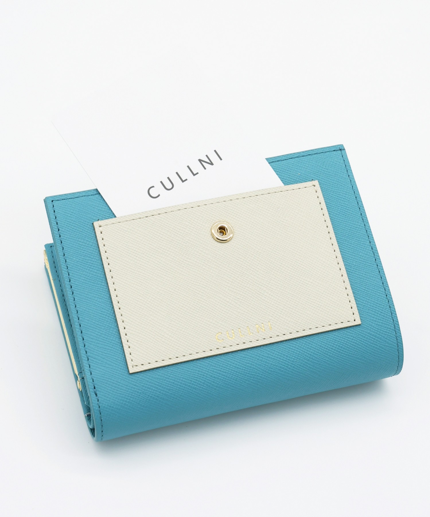 Leather Combination Pocket Clasp Wallet