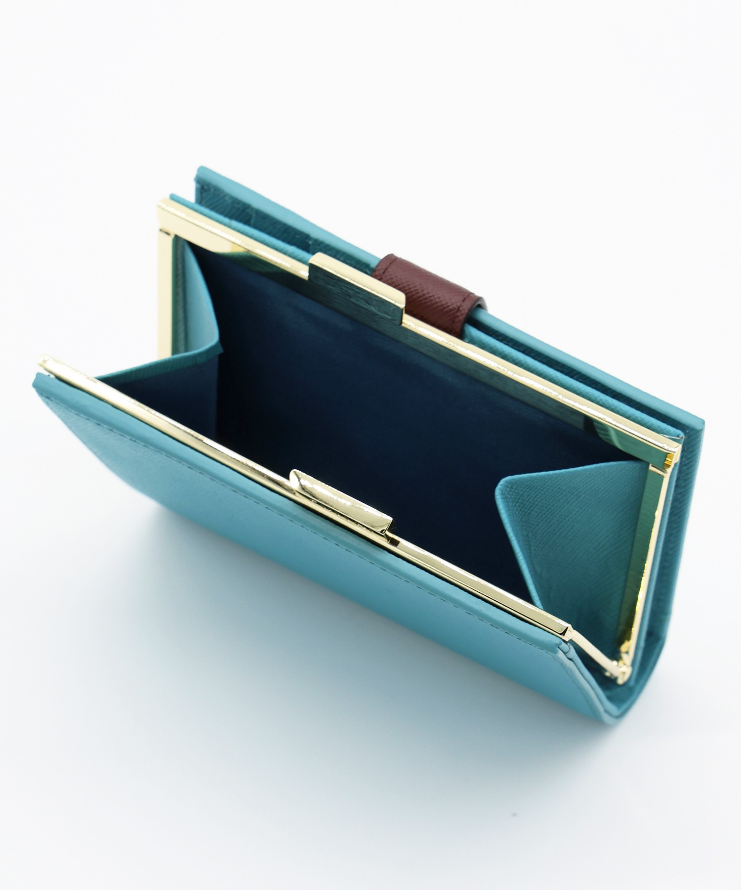 Leather Combination Pocket Clasp Wallet