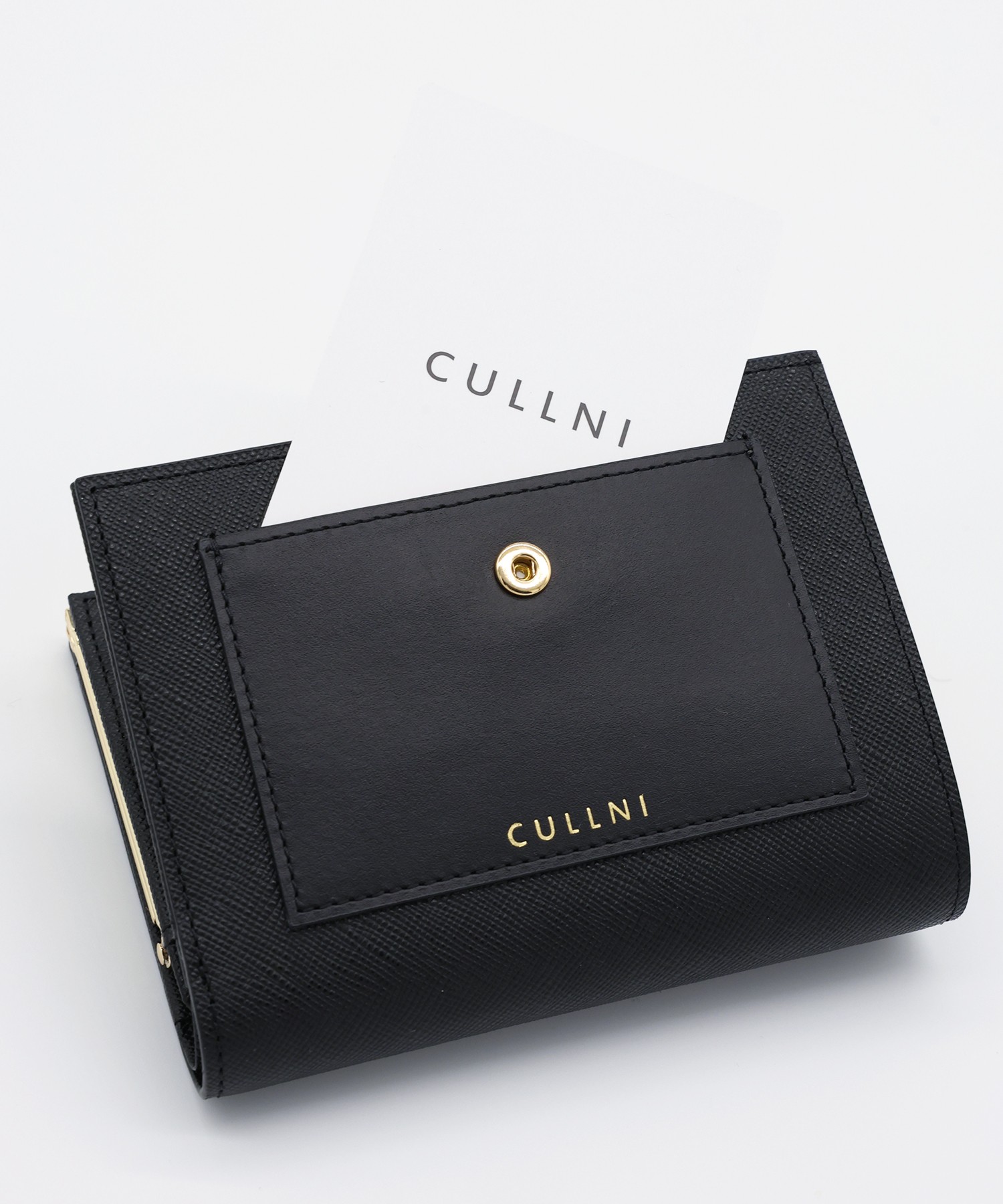 Leather Combination Pocket Clasp Wallet