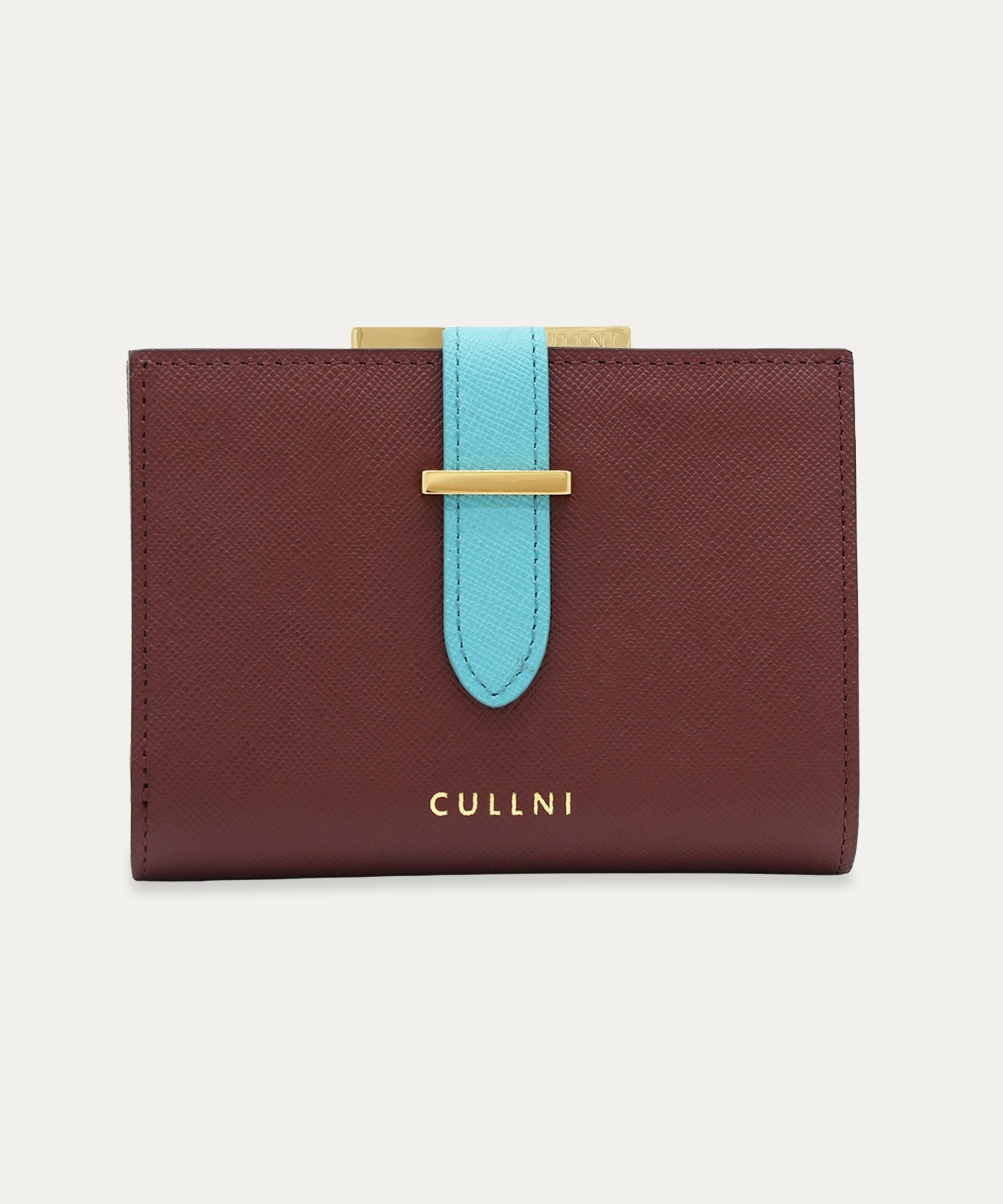 Leather Clasp Belt Wallet